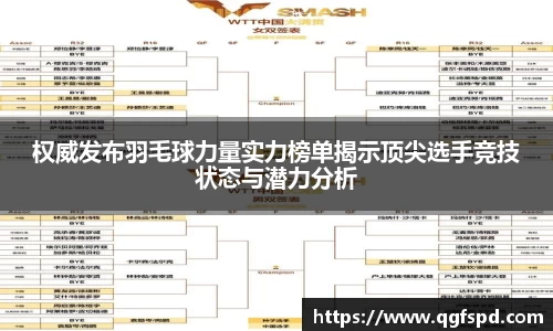 权威发布羽毛球力量实力榜单揭示顶尖选手竞技状态与潜力分析
